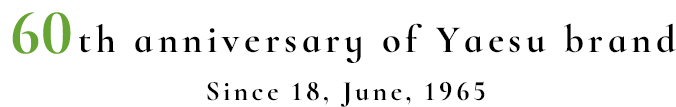 60th anniversary of Yaesu brand Since 18, June, 1965